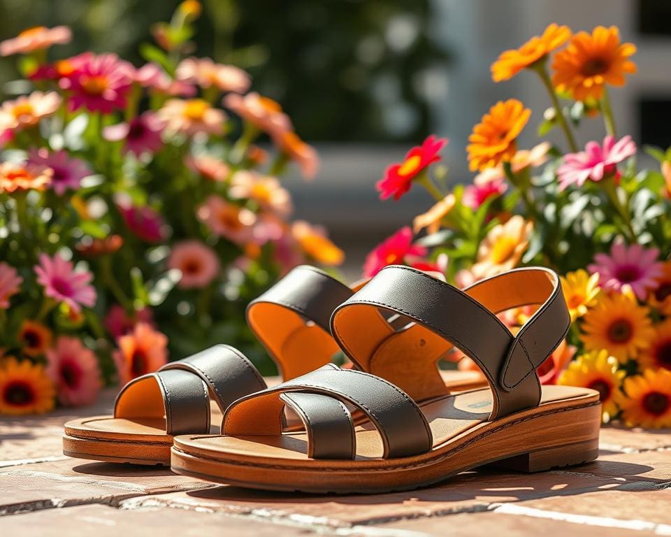 trendy sandalen