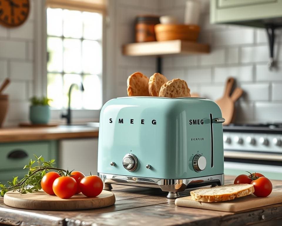 Smeg-broodroosters: retro Italiaans gemak
