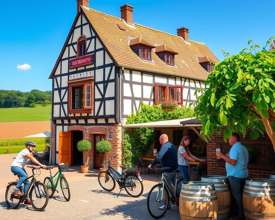 Welke Belgische brouwerijen kun je het beste per fiets bezoeken?