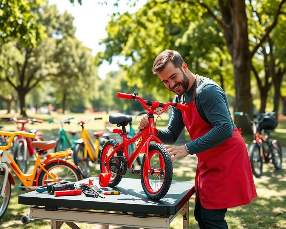 mobiele fietsenmaker