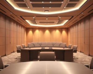 Conferentiepanelen met een moderne uitstraling en robuuste afwerking