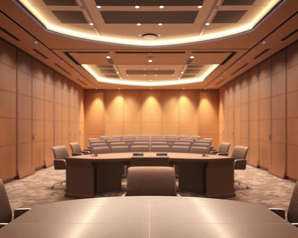 Conferentiepanelen met een moderne uitstraling en robuuste afwerking