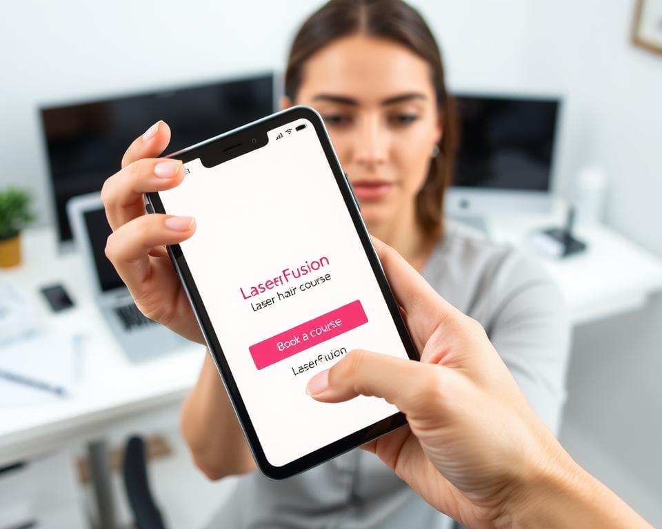 Hoe boek je een cursus laser ontharen bij LaserFusion?