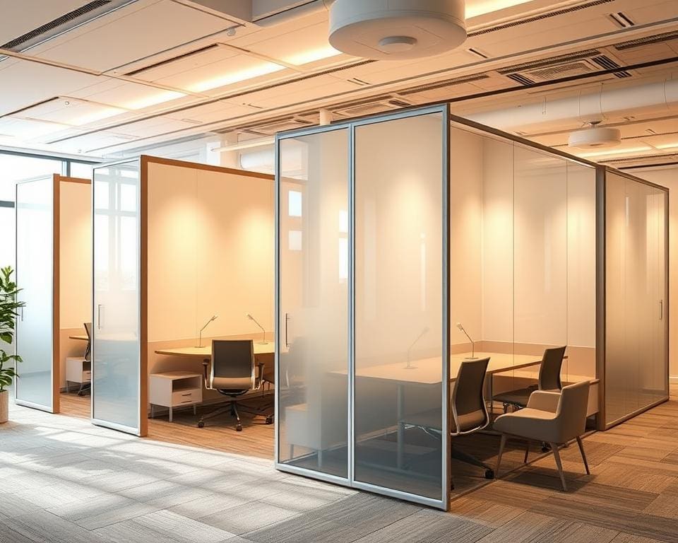 Scheidingswanden voor kantoren, conferenties en evenementen