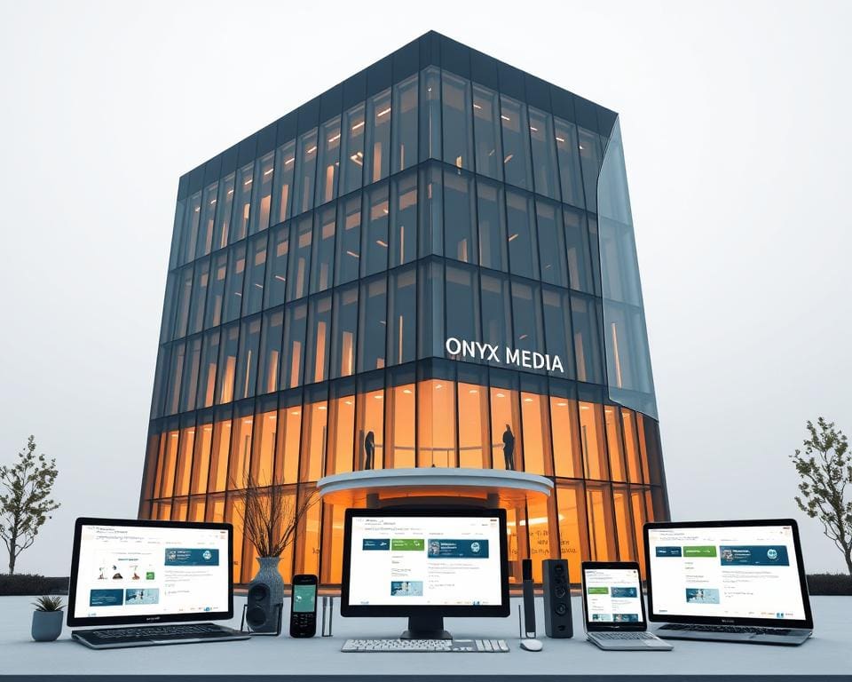 Onyx Media geeft je website vorm en functie