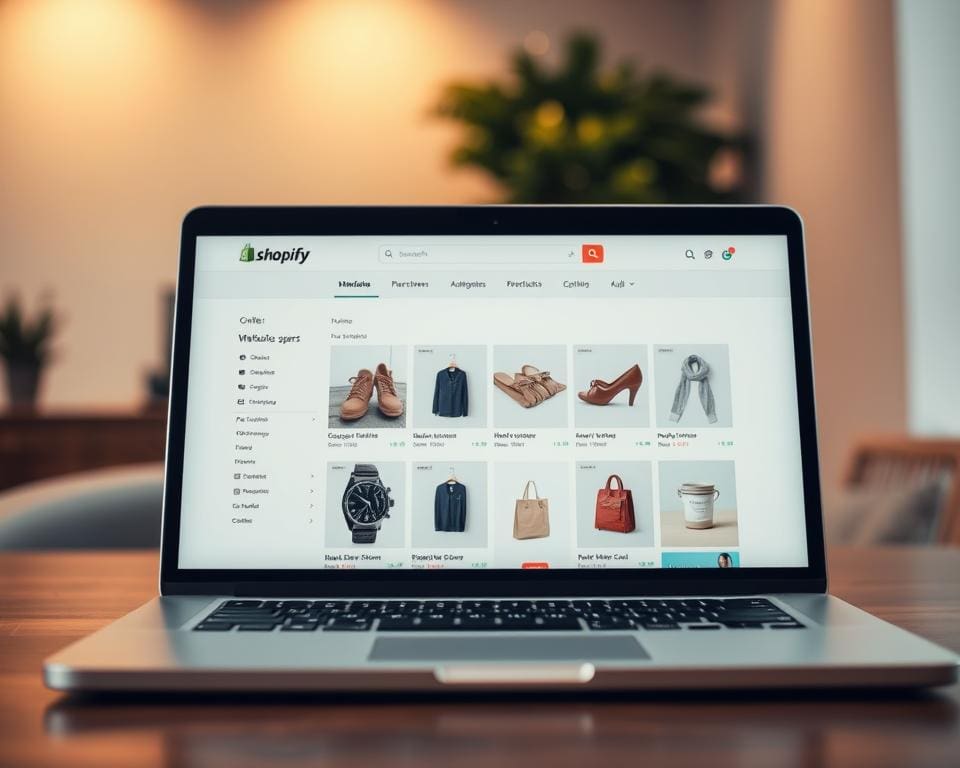 Shopify webshop bouwer België