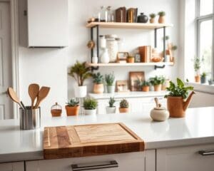 Wat zijn mooie accenten voor een witte keuken?