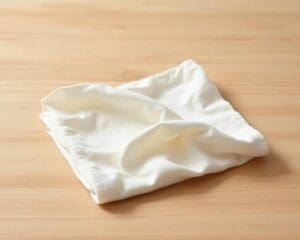 Hoe gebruik je kaasdoek als stoomdoek
