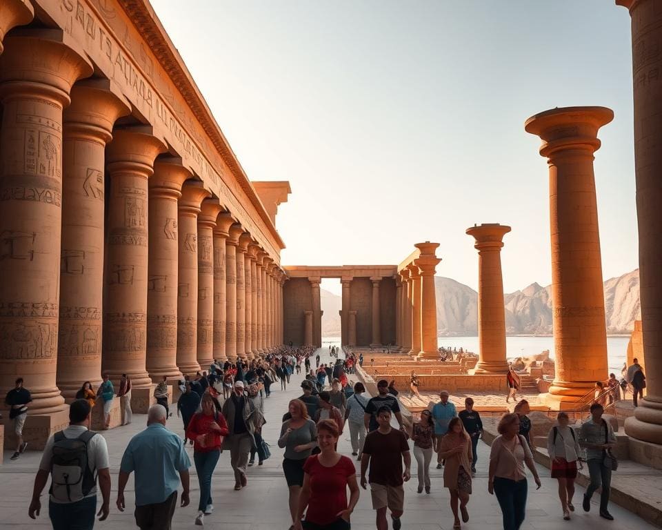 Hoe lang verblijf je gemiddeld in de tempels?