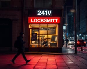 Kan ik ook 's nachts een slotenmaker bellen?