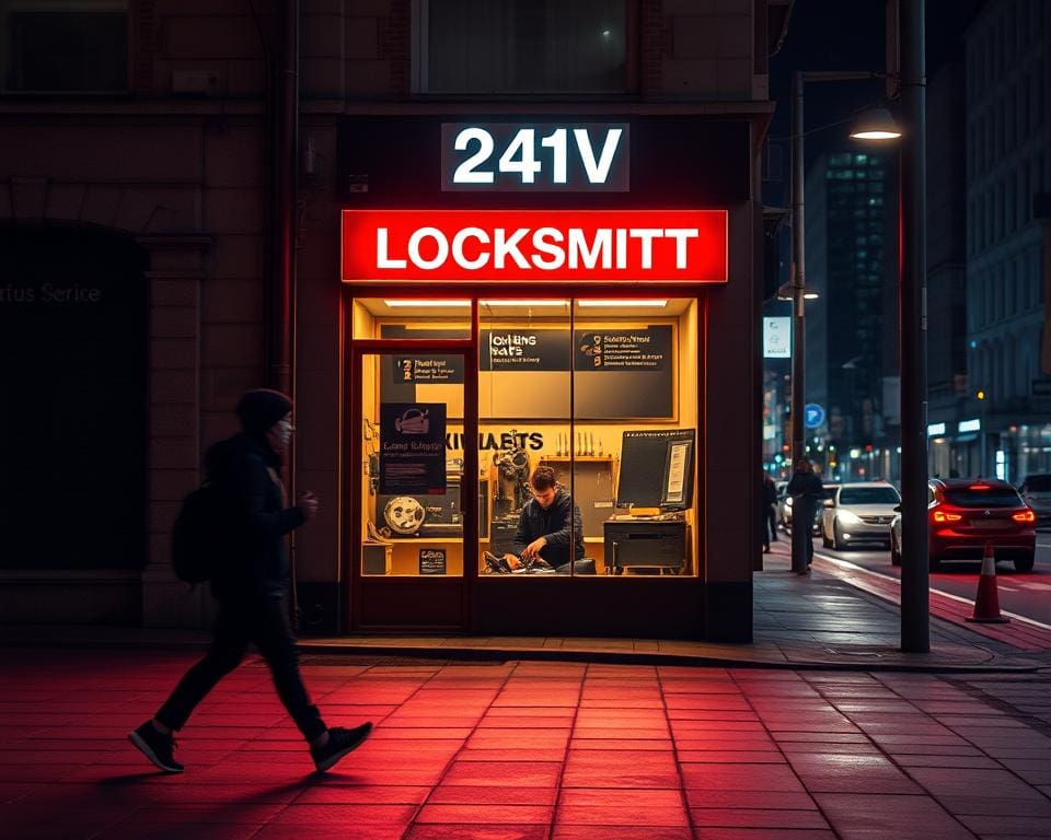 Kan ik ook 's nachts een slotenmaker bellen?