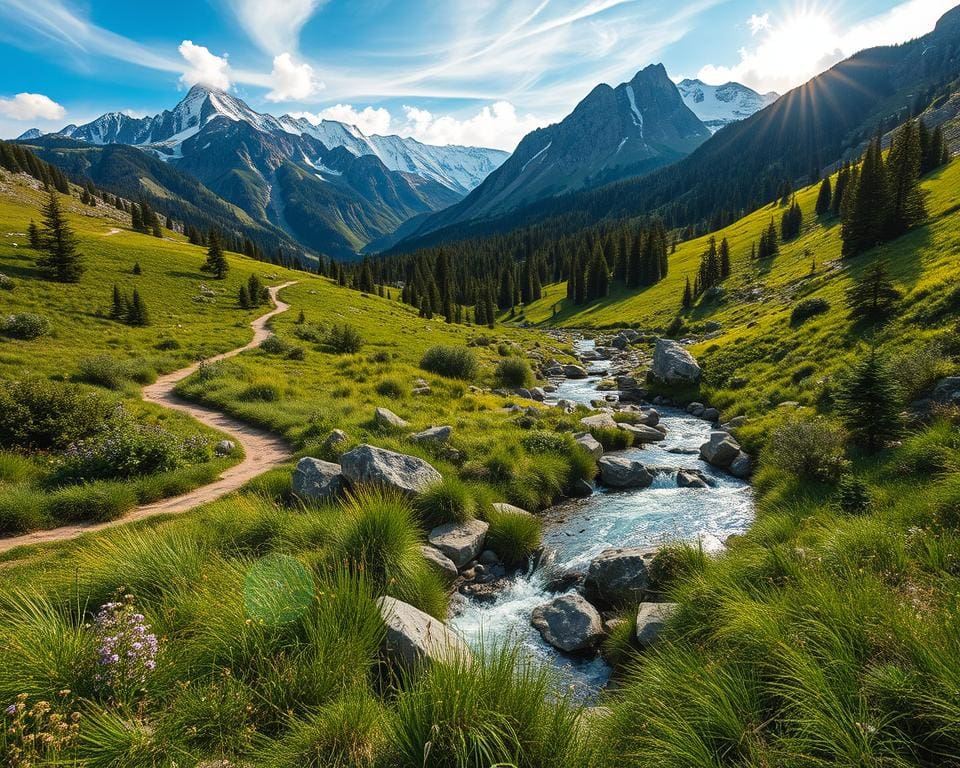 wandelroutes en natuurlandschappen in Kalarites