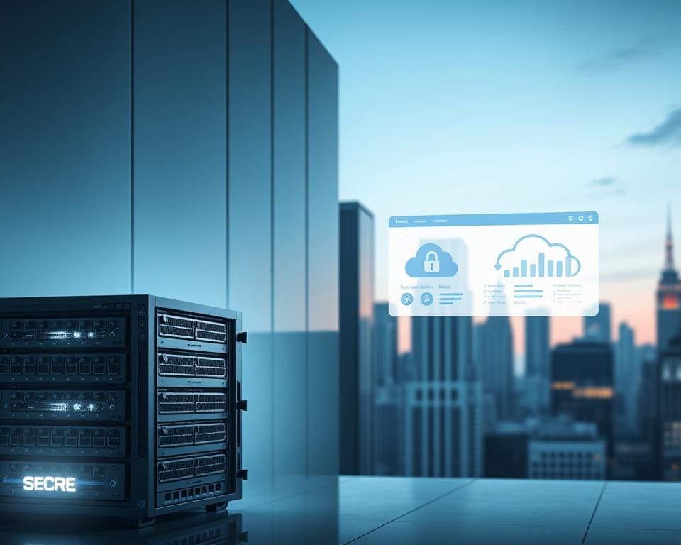 Beveiligde cloudopslagservice