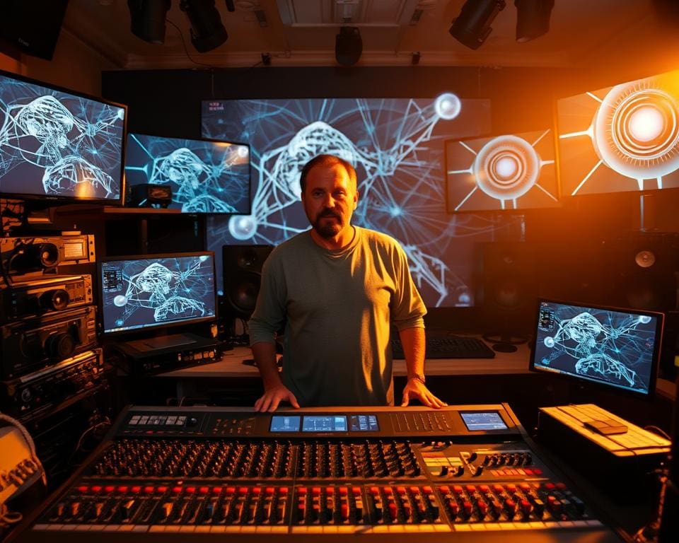 Hoe combineert Don Fidelis beeld, sound en tech?