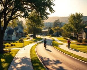Hoe integreer je fietssnelwegen in woonomgeving?