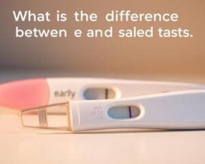 Wat is het verschil tussen vroege en gewone test?