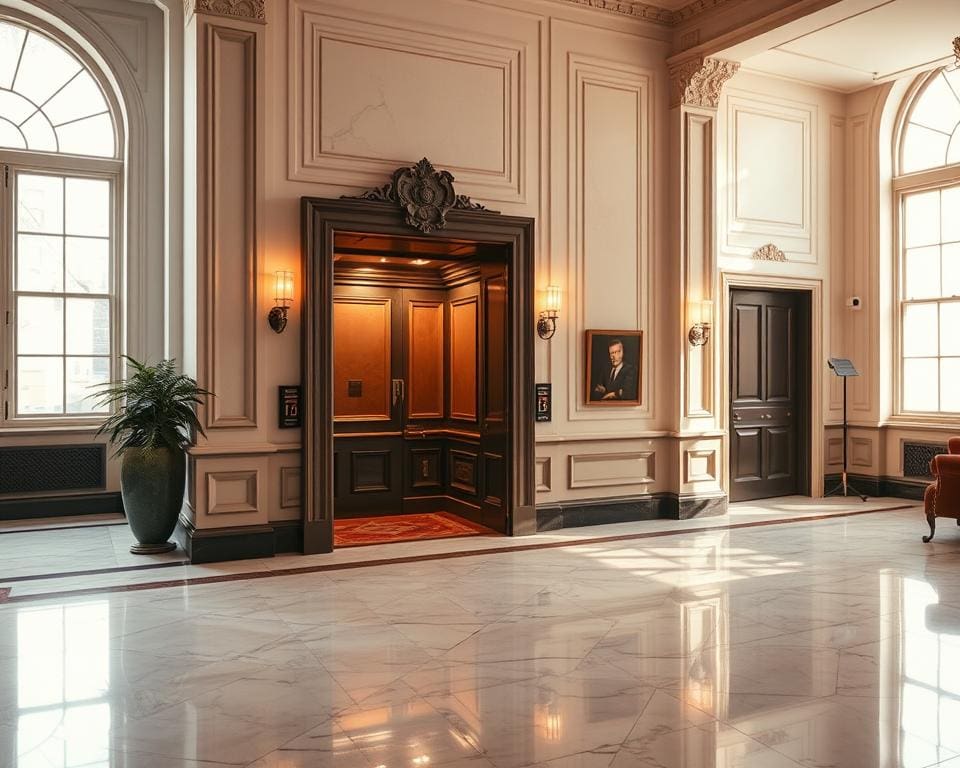 Wat zijn regels voor liften in erfgoedflats?