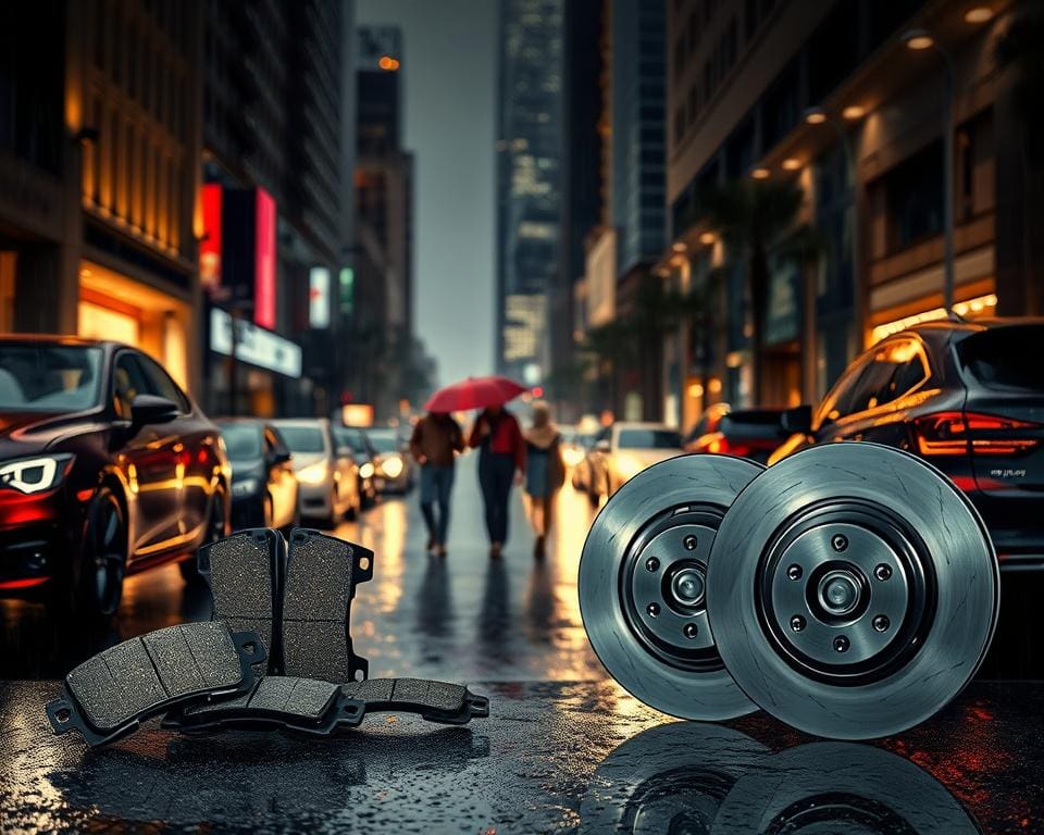 Welk merk remmen is het meest duurzaam bij regen?