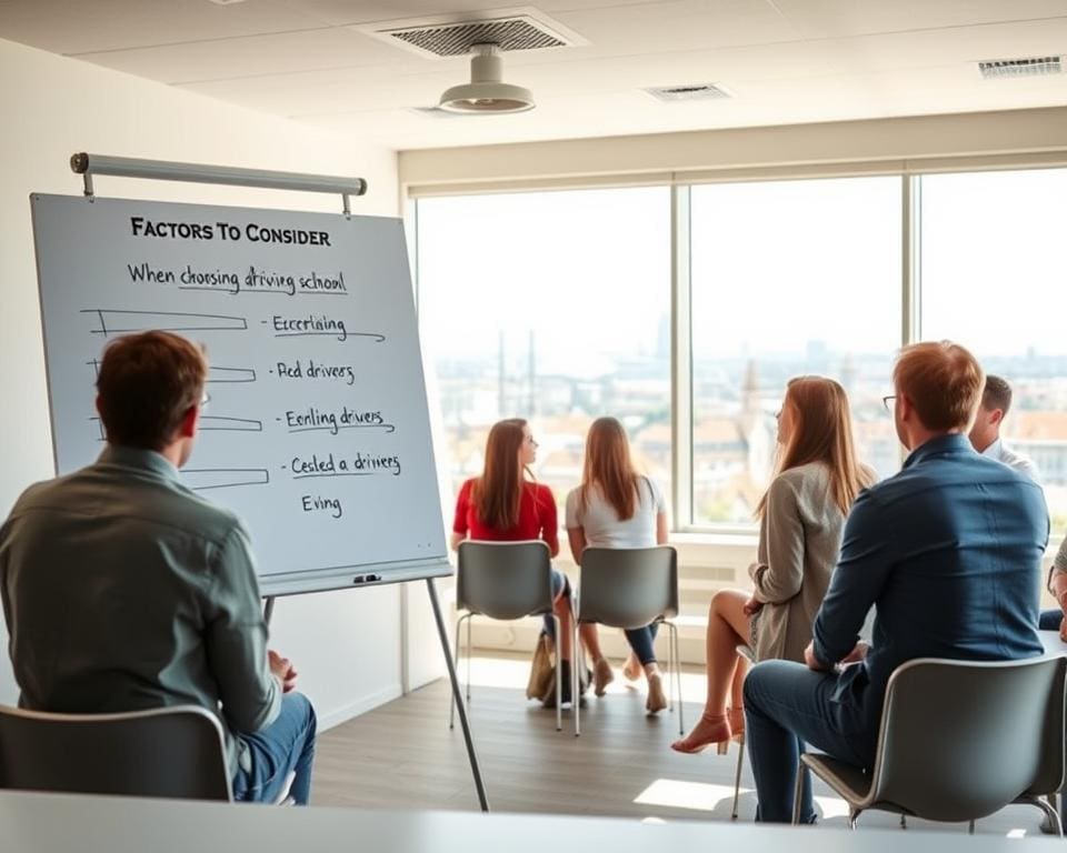 factoren kiezen rijschool
