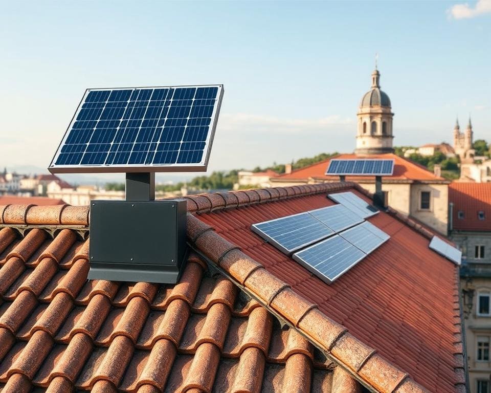 technische oplossingen voor zonnepanelen