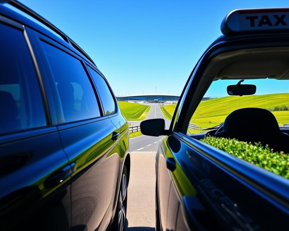 vaste prijs Schiphol taxi
