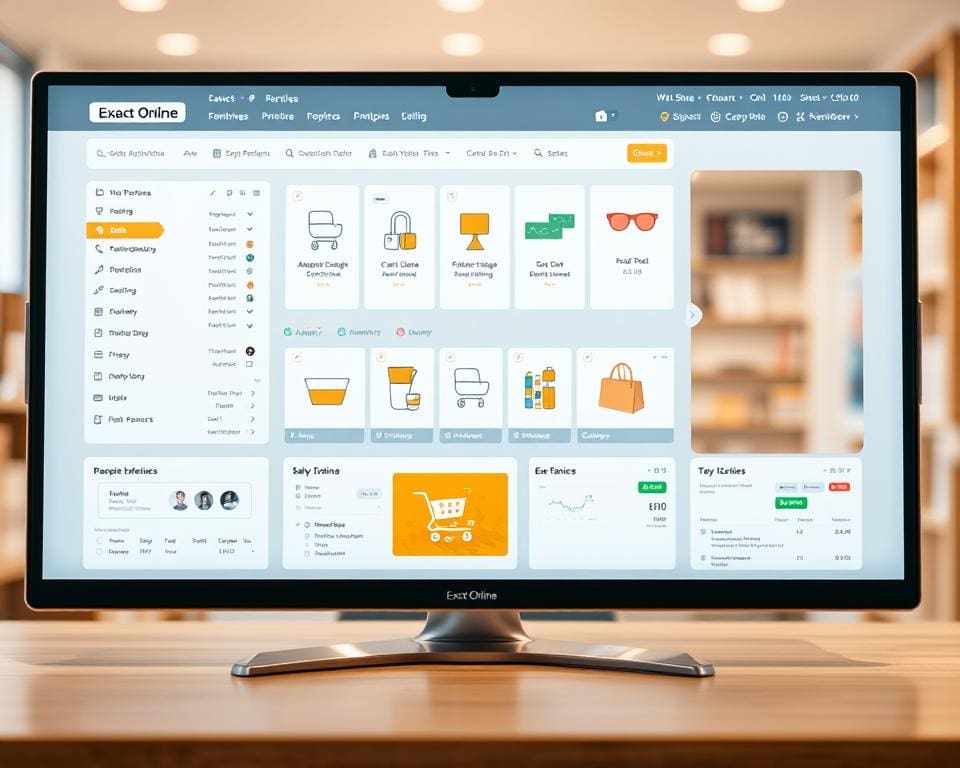 Exact Online webshop