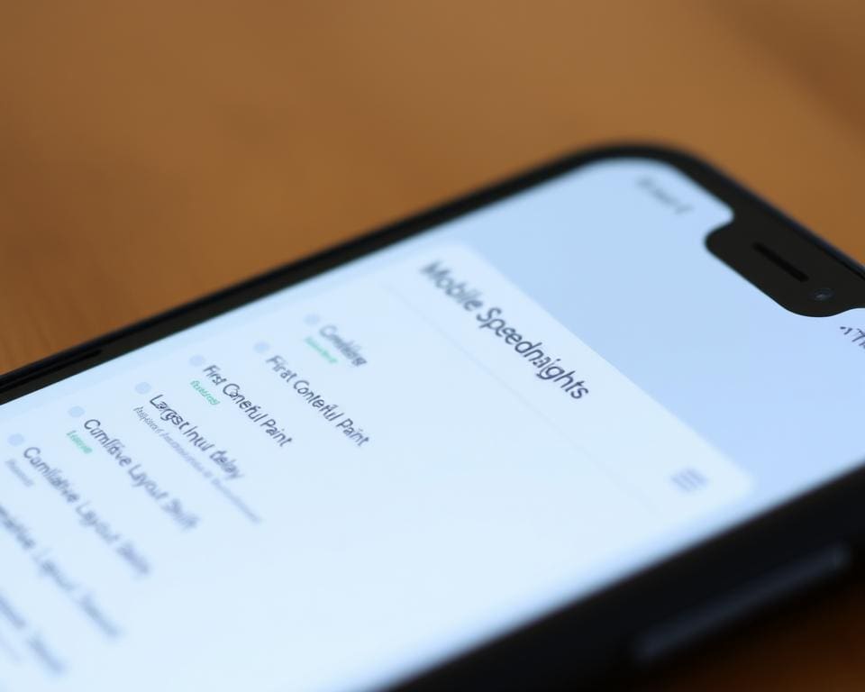 Google PageSpeed Insights mobiele snelheid testen
