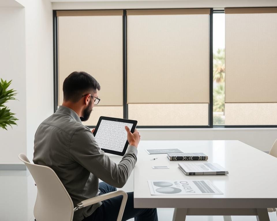 Hoe werkt het ontwerpen van raamfolie online?