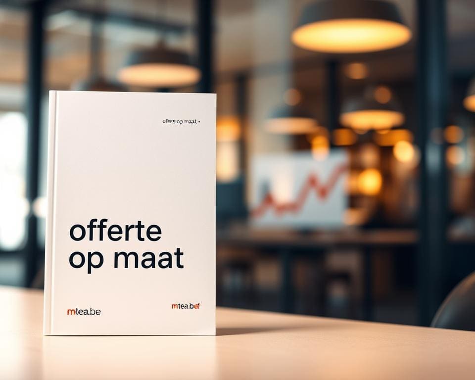 Hoe ziet een offerte op maat eruit bij mtea.be?