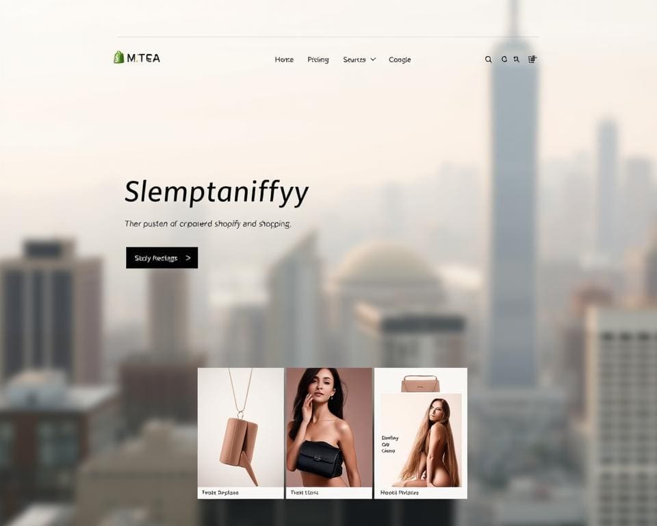 Shopify webshop maken