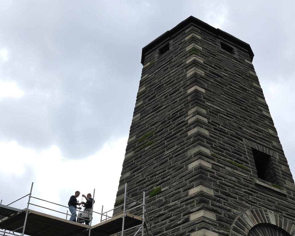 Wat vraagt restauratie van oude schoorstenen?