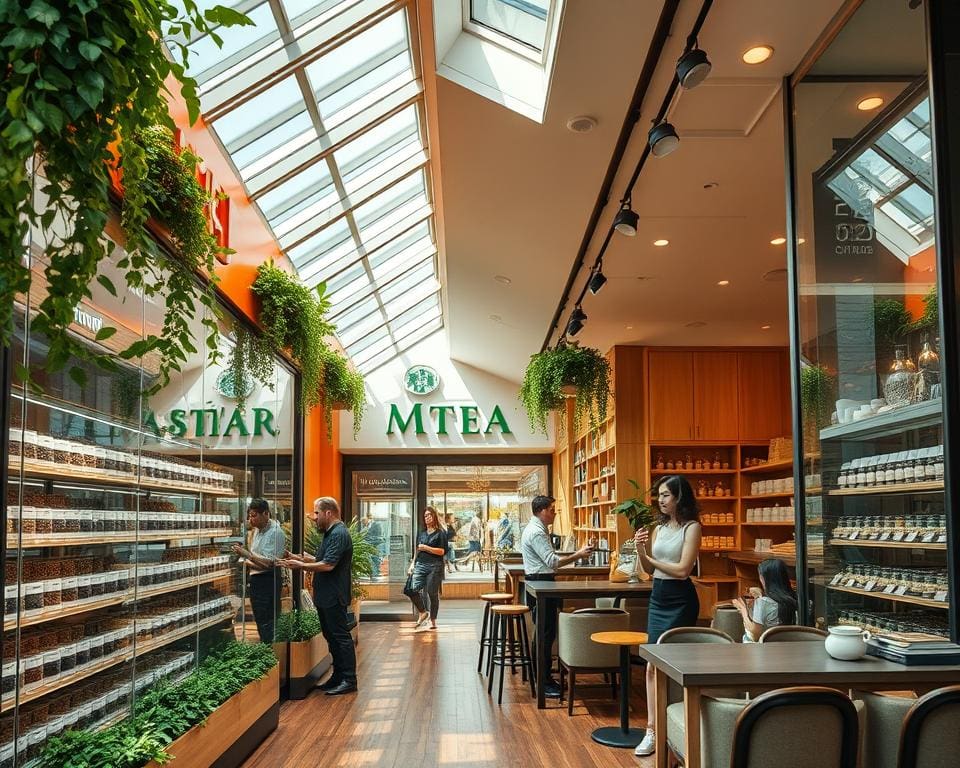 Wat zijn de beste voorbeelden van Mtea-shops?