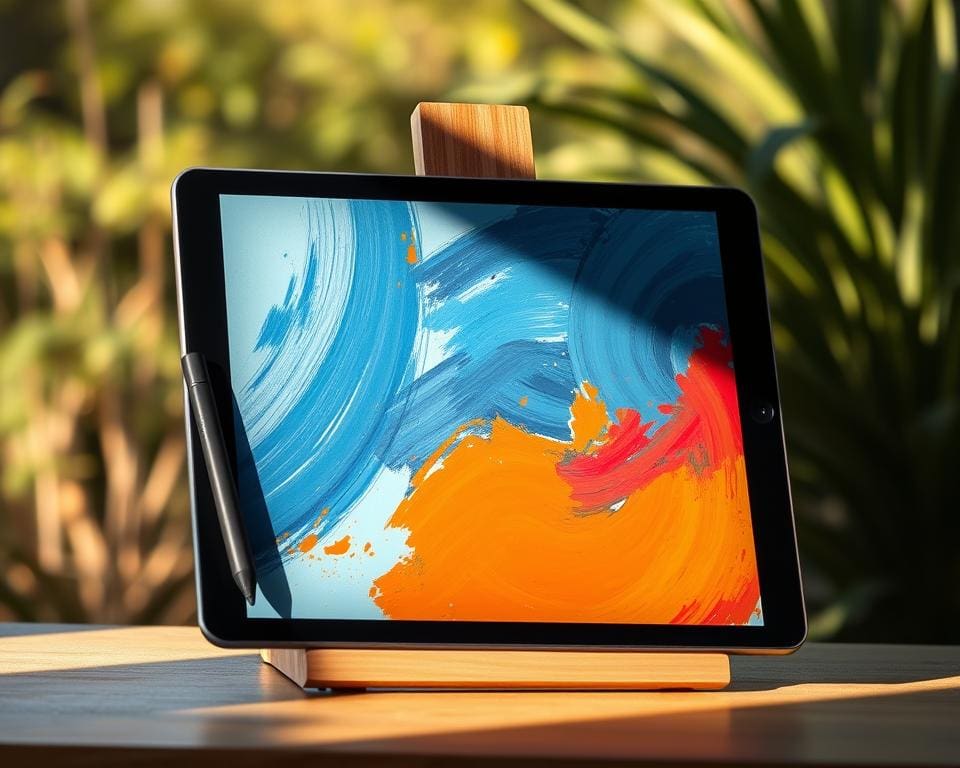 Welke tablet gebruik je als digitale schildersdoek?