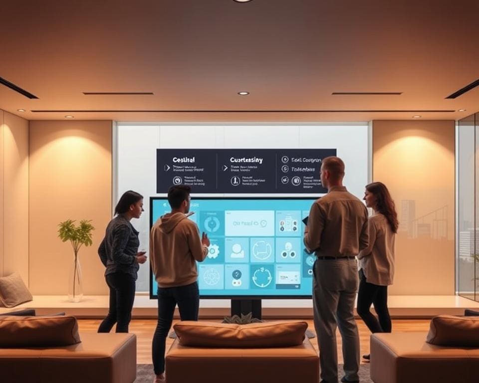 Welke visuele cues helpen bij gebruikersnavigatie?