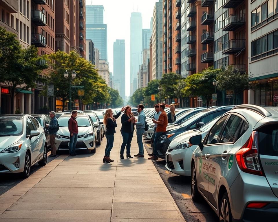gebruikerservaringen van deelauto's