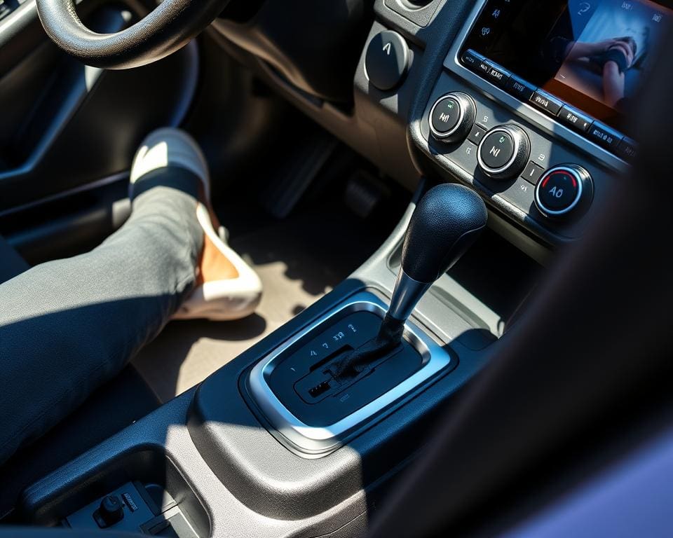 handgeschakelde rijles