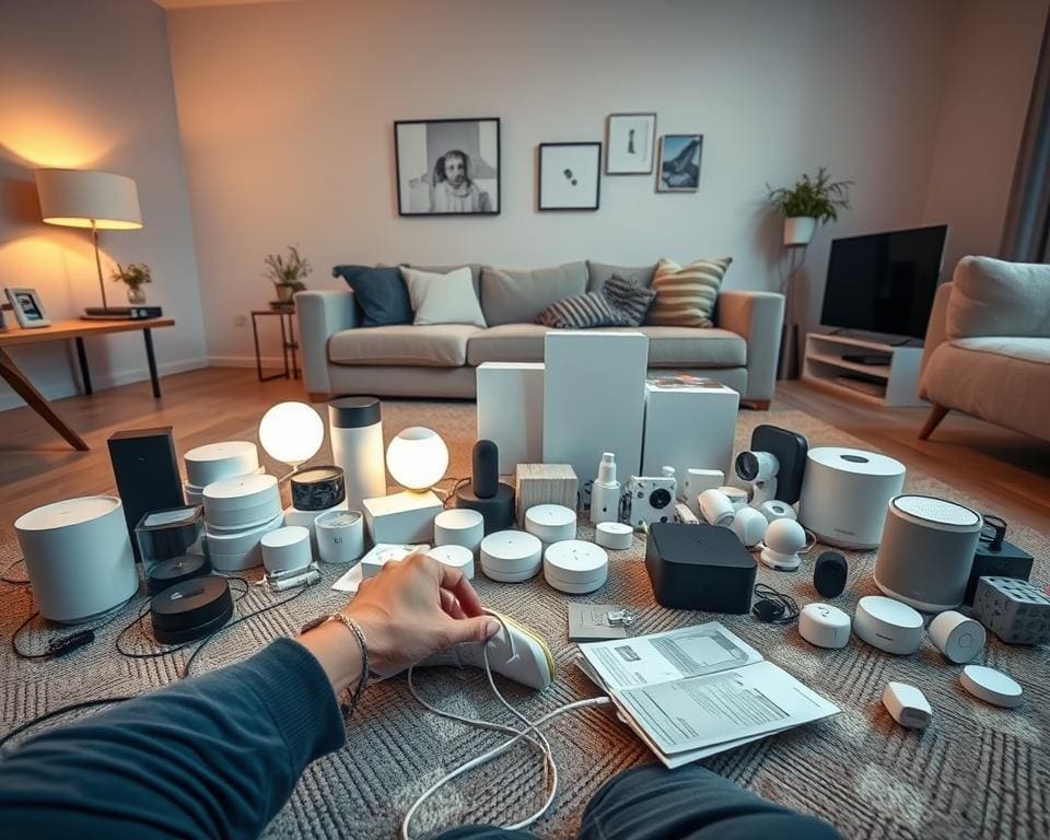 zelfinstallatie van smart home apparatuur