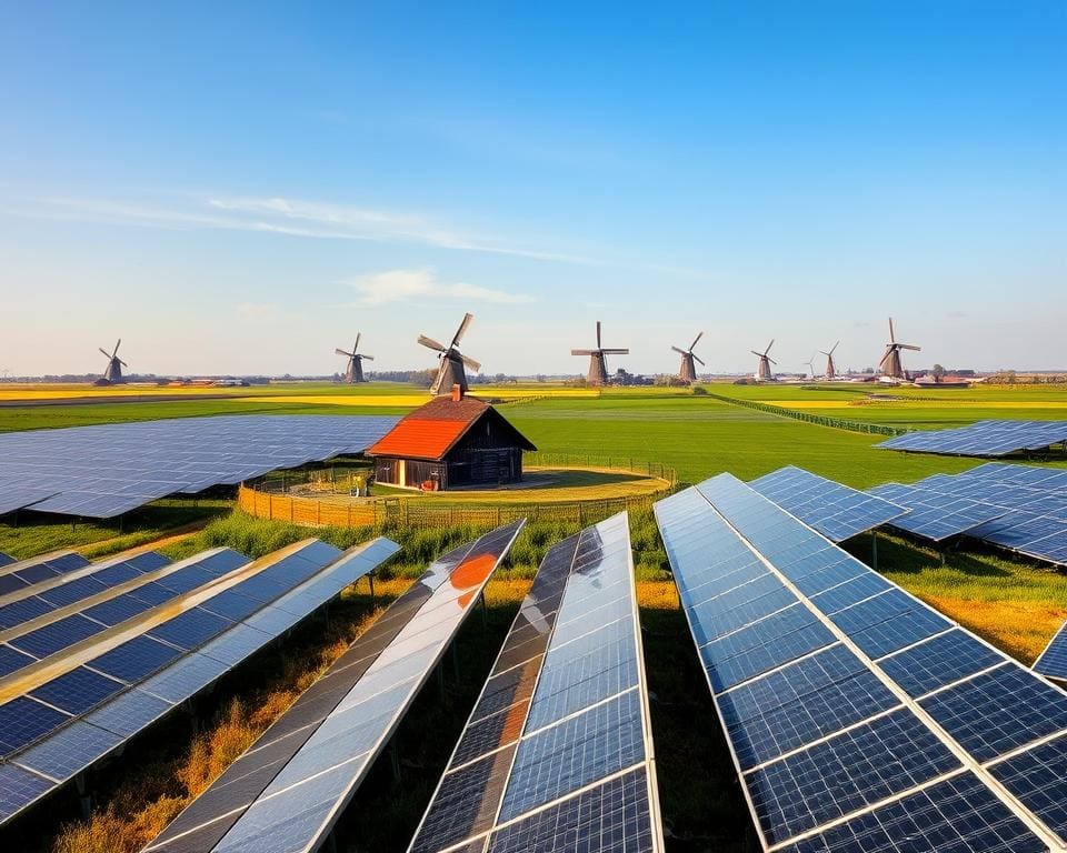 zonne-energie boerderij