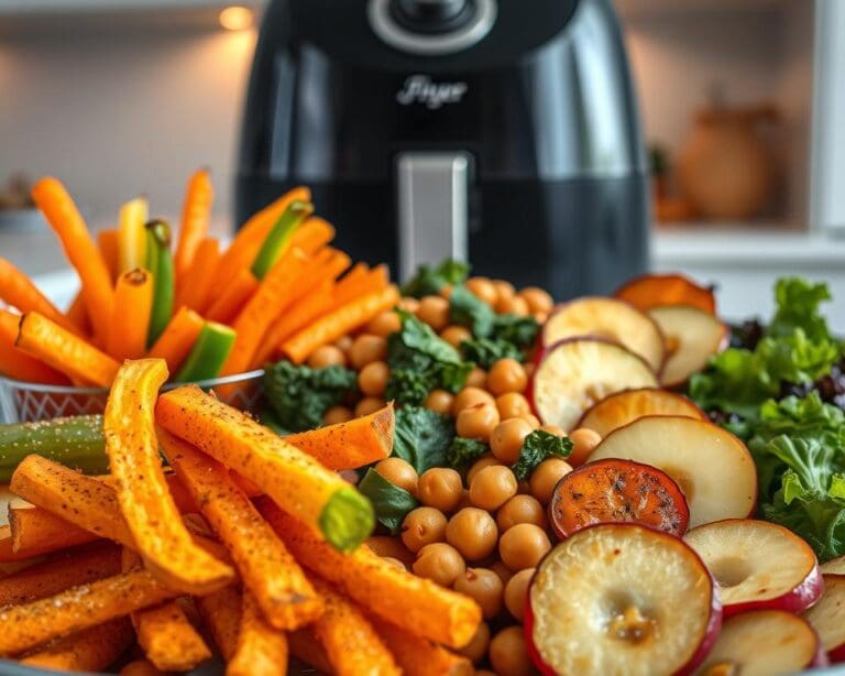 Gezonde snacks uit de airfryer voor elk moment