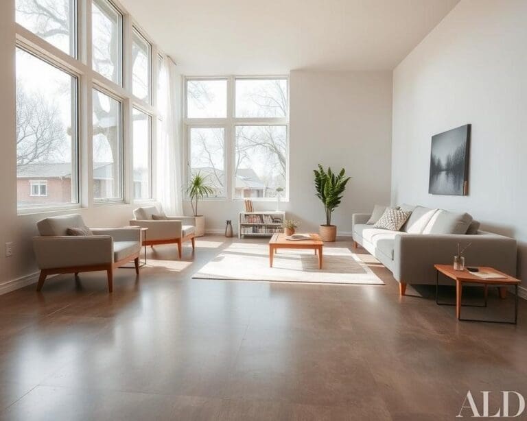 Gietvloeren die perfect passen in moderne interieurs