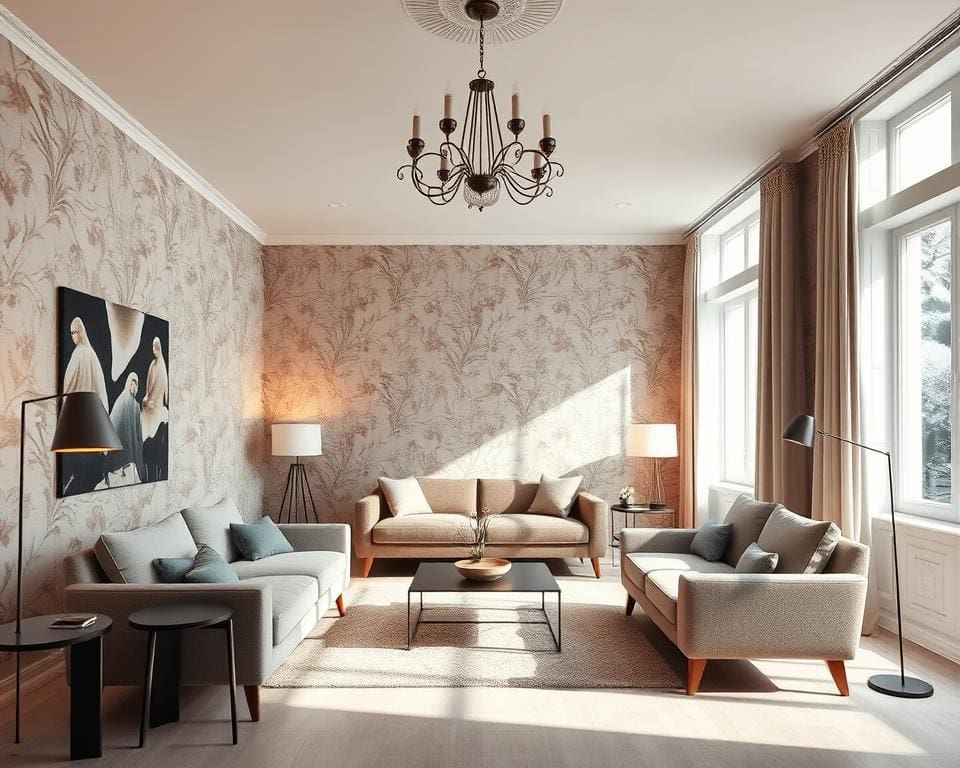 Hoe laat je een kleine kamer groter lijken met Arte behang?