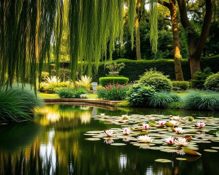 Vijvers en waterpartijen die rust brengen in de tuin