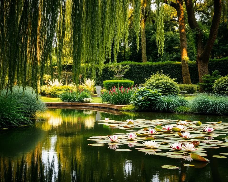 Vijvers en waterpartijen die rust brengen in de tuin