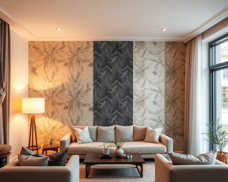 Welke behangsoorten passen goed in een moderne woning?