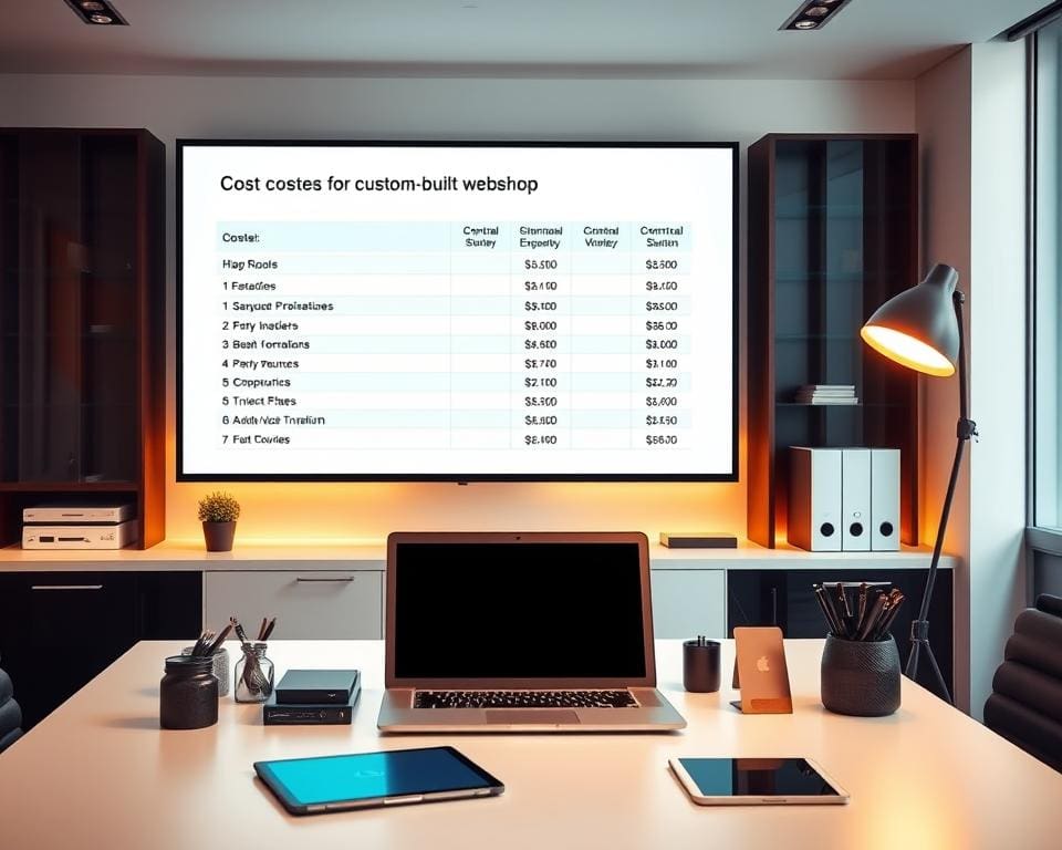 kosten maatwerk webshop