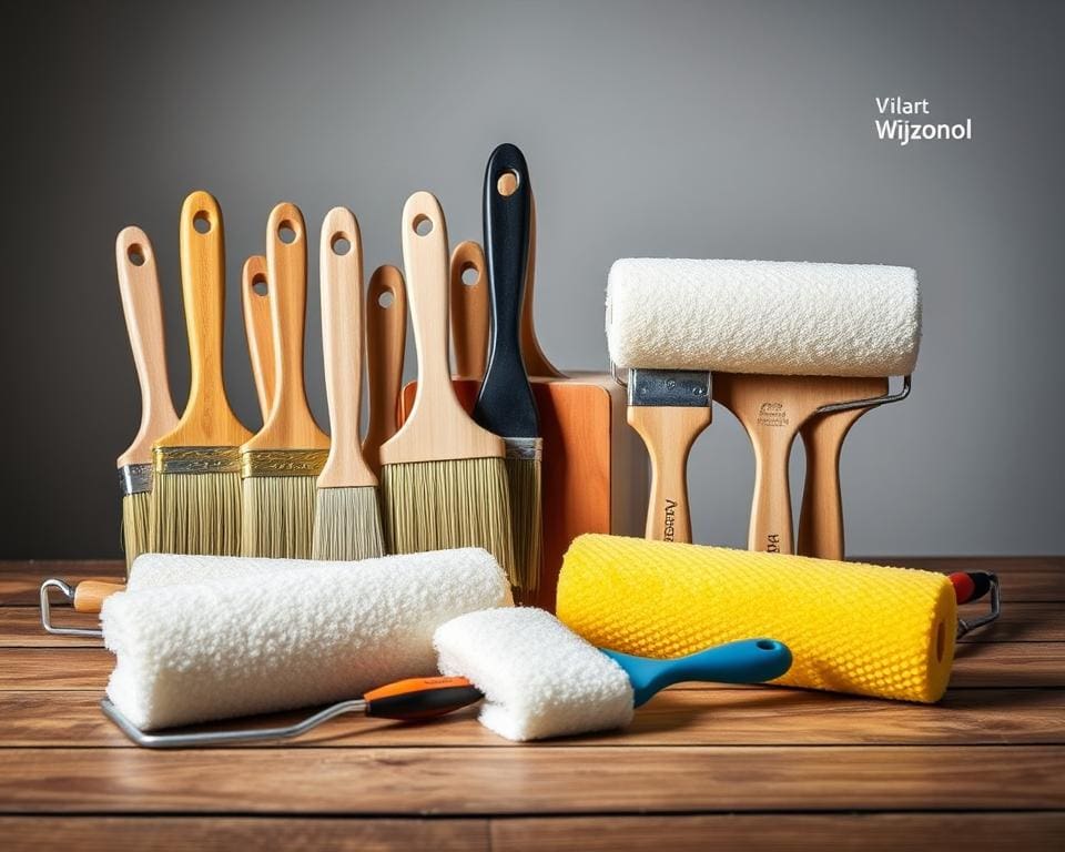 kwasten en rollers voor Wijzonol verf