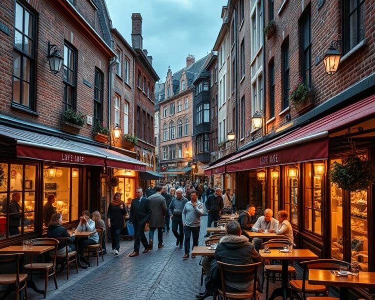 Gezellige cafés in de stad