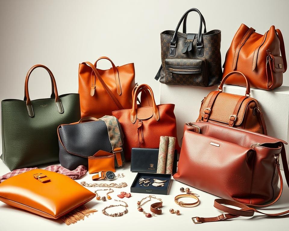 Trends in tassen en kleine accessoires