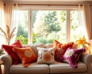 Hoe breng je kleuraccenten per seizoen aan?