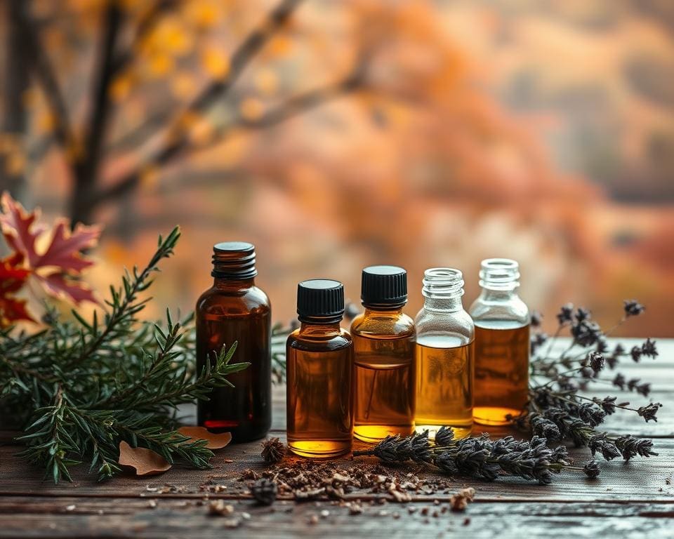 Hoe gebruik je geurige oliën in herfstmaanden?